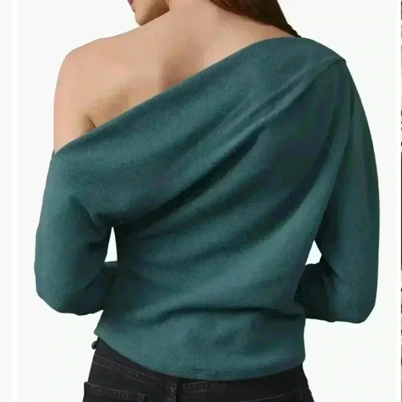 NWOT We the Free Fuji (off the shoulder thermal top) - Picture 2 of 9